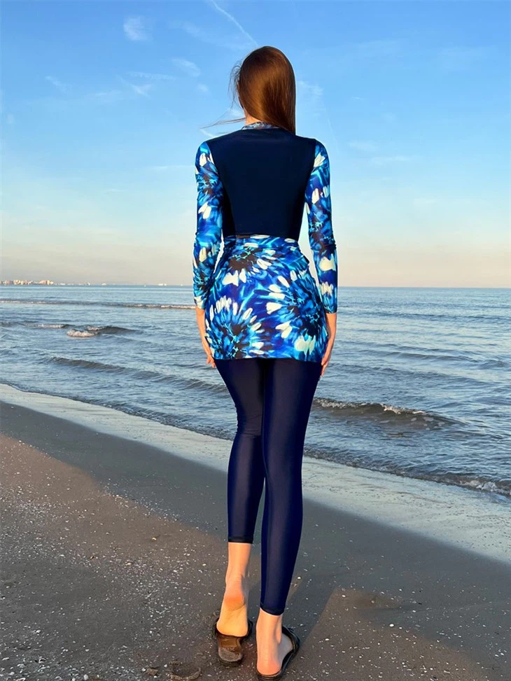 Long Sleeve Modest Swimwear