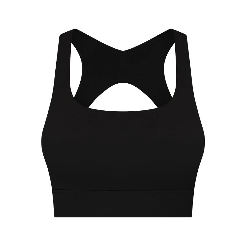 Women's High Elasticity Sports Bra Sexy Cut-Out Design Beautiful Back And Shock Absorption